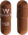Dosing 150 EFFEXOR XR (venlafaxine HCl) Pill