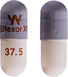 Dosing 37.5 EFFEXOR XR (venlafaxine HCl) Pill